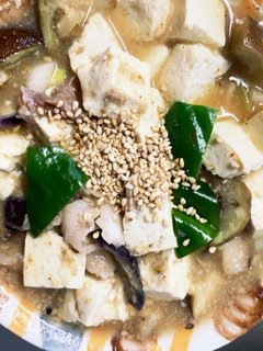 全てレンジ豚こま簡単和風麻婆豆腐&茄子-レシピのメイン写真