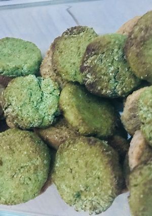 小麦胚芽入りメロンプロテインクッキー-レシピのメイン写真