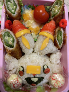 55キャラ弁 ヒバニー-レシピのメイン写真