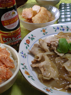 オイスターソースde豚肉と玉ねぎ-レシピのメイン写真