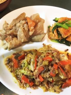 キャベツと鯖缶の旨辛味噌炒め-レシピのメイン写真