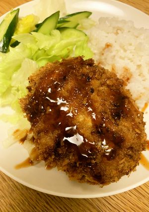 悶絶！肉汁メンチ　ハンバーグ最終進化系-レシピのメイン写真