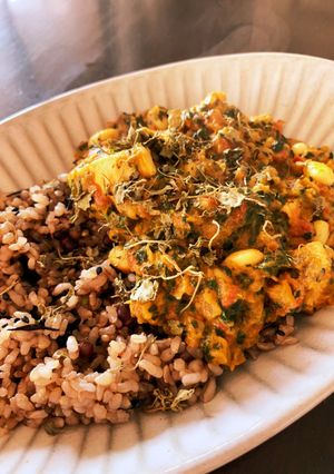 【腸活】ほうれん草胸肉スパイスカレー-レシピのメイン写真
