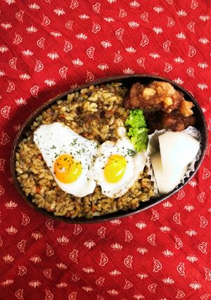 ドライカレー弁当-レシピのメイン写真