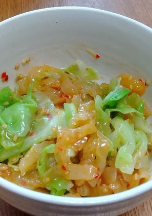 混ぜるだけ！キャベツと中華クラゲの和え物-レシピのメイン写真