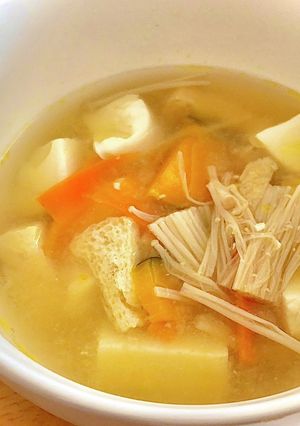 変身！みそ汁がスープ　タロの弁当番外編-レシピのメイン写真