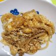 卵と玉ねぎの甘い炒め物q(^-^q)