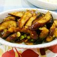 レンジで中国なすのピリ辛炒め