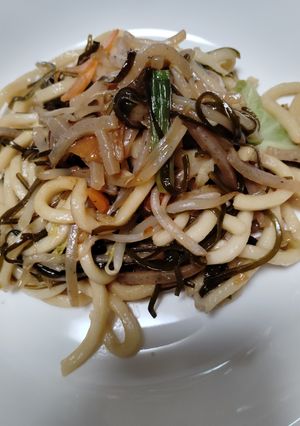 懐かしい焼きうどん-レシピのメイン写真