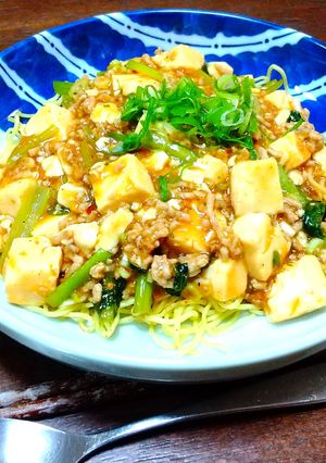 簡単！丸美屋でお手軽麻婆麺-レシピのメイン写真