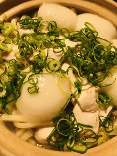 鍋の素●鶏肉とうどんたっぷりの白菜寄せ鍋-レシピのメイン写真