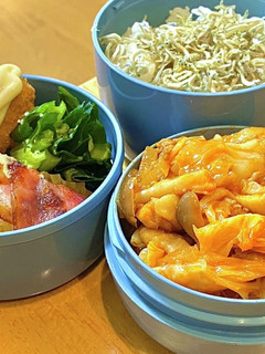 タロの弁当57 キャベツと鶏のトマト煮-レシピのメイン写真