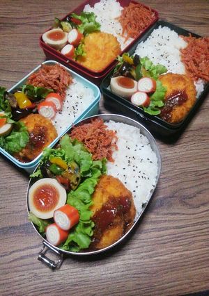 高校生男子弁当！3-60-レシピのメイン写真