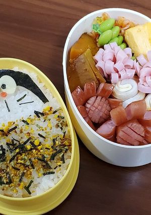 遠足　お弁当　キャラ弁　ドラえもん-レシピのメイン写真