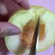 桃の切り方