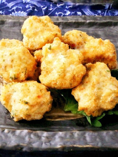 海老とれんこんの落とし揚げ-レシピのメイン写真