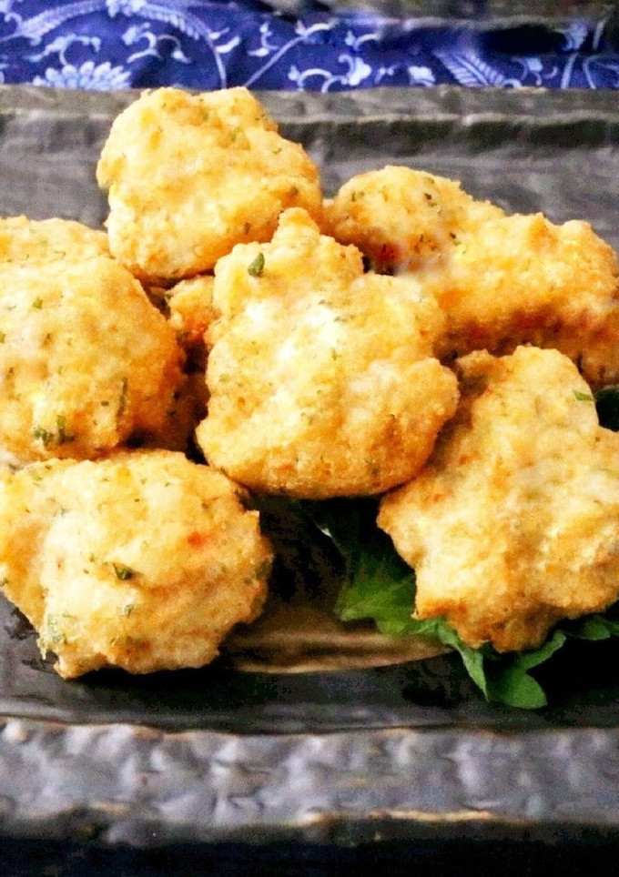 海老とれんこんの落とし揚げ-レシピのメイン写真