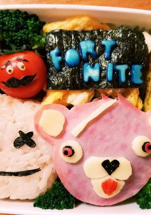 簡単！フォートナイト キャラ弁♪-レシピのメイン写真