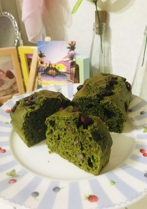 HMで簡単！濃厚抹茶パウンドケーキ！-レシピのメイン写真