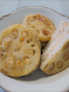れんこんのはさみ焼き-レシピのメイン写真