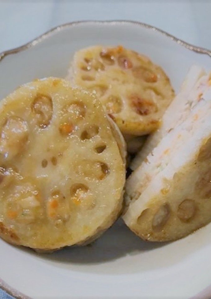 れんこんのはさみ焼き-レシピのメイン写真