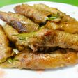 *油不使用・長ねぎの豚肉巻き*