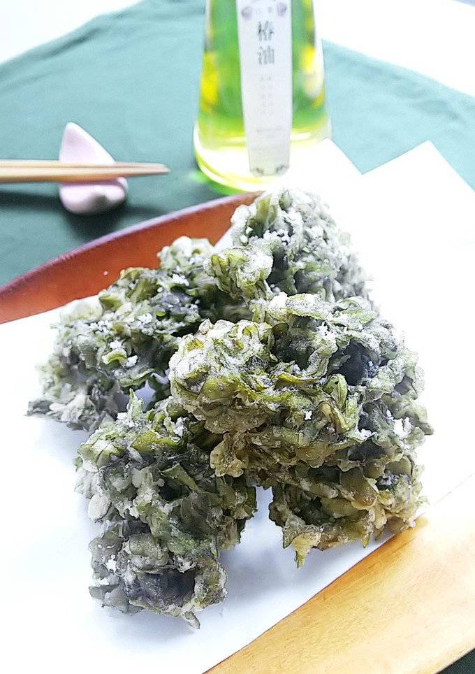 はんば海苔の天ぷら(サクサクかき揚げ)-レシピのメイン写真