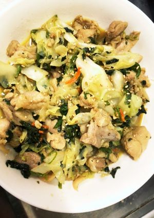 鶏肉と野菜のカレー炒め-レシピのメイン写真