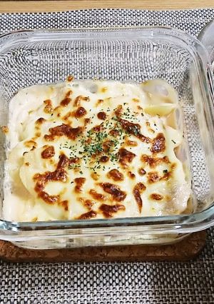 明太ぽてグラタン-レシピのメイン写真