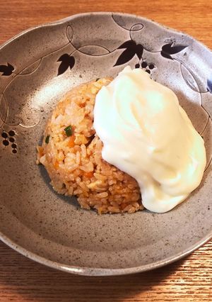 ＊チキンピラフのホワイトソースかけ＊-レシピのメイン写真