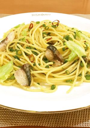 アスリート食★塩さばとキャベツのパスタ-レシピのメイン写真