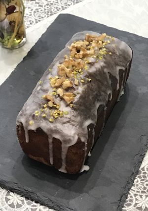 クルミとキャラメルのパウンドケーキ-レシピのメイン写真