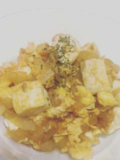 韓国風炒り豆腐♡-レシピのメイン写真
