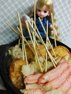 リカちゃん♡串おでん(昆布茶+醤油)-レシピのメイン写真