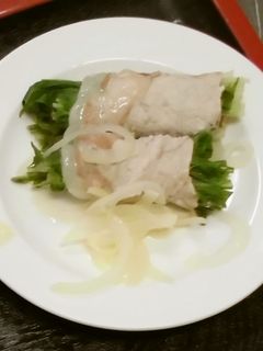 水菜の豚肉まき-レシピのメイン写真