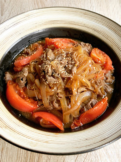トマト牛丼の具-レシピのメイン写真