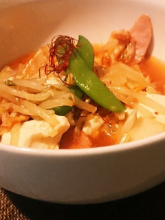 レンチン★ピリ辛キムチ豆腐★野菜たっぷり-レシピのメイン写真