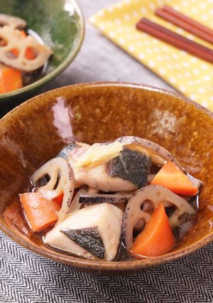 ぶりと根菜の照り煮-レシピのメイン写真