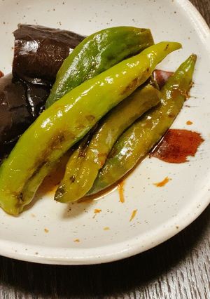 ししとうの焼きびたし-レシピのメイン写真
