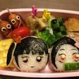 簡単!鬼滅の刃キャラ弁ねずこ&カナヲ
