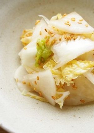 白菜・大根の酢の物♪白菜の甘さか美味♪-レシピのメイン写真