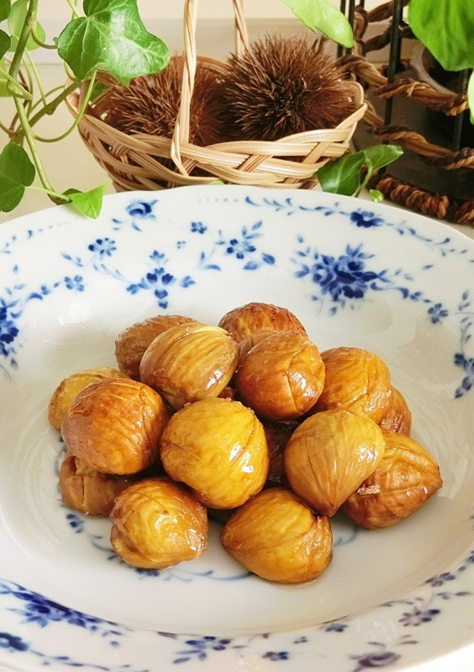 簡単♪焼き栗で天津甘栗風-レシピのメイン写真
