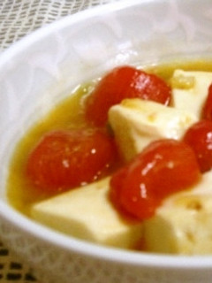 鮮やか☆彡豆腐とトマトの炒め煮-レシピのメイン写真