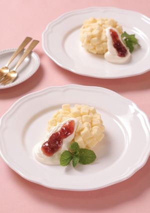 もふもふドームケーキ-レシピのメイン写真