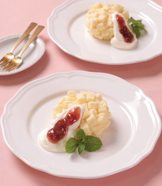 もふもふドームケーキ-レシピのメイン写真