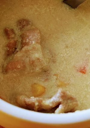 ぽかぽか豆乳さつまいもスープ-レシピのメイン写真