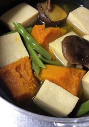 高野豆腐の煮物-レシピのメイン写真