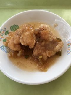 【保育園給食】鶏のから揚げねぎソース-レシピのメイン写真