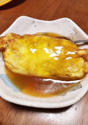 にらたまオムライス-レシピのメイン写真