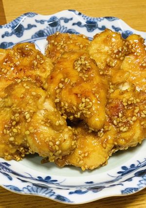 ささみのマヨポン炒め胡麻和え-レシピのメイン写真